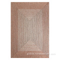 Indoor and Outdoor Woven Rug Brown design Polypropylene indoor and outdoor woven rug Supplier